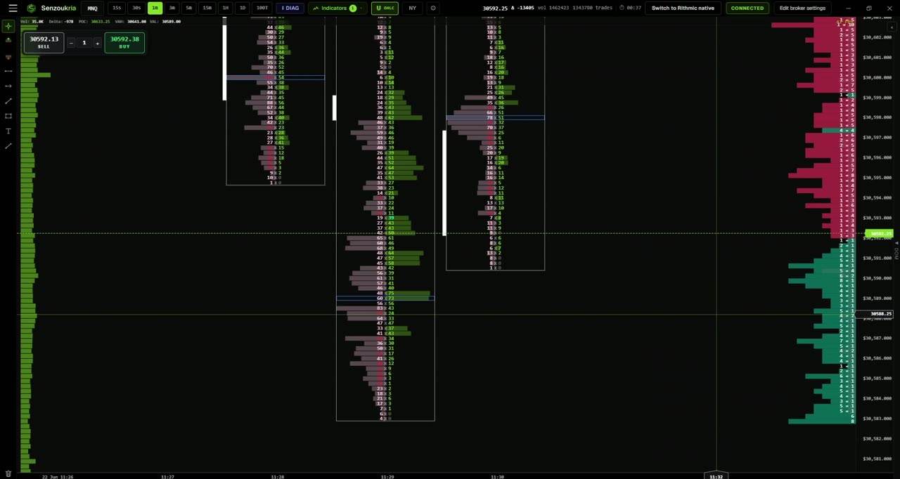 Senzoukria footprint software running live
